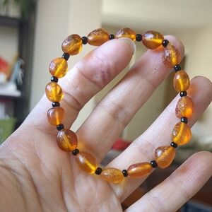 111 Baltic Amber Beaded Bracelet